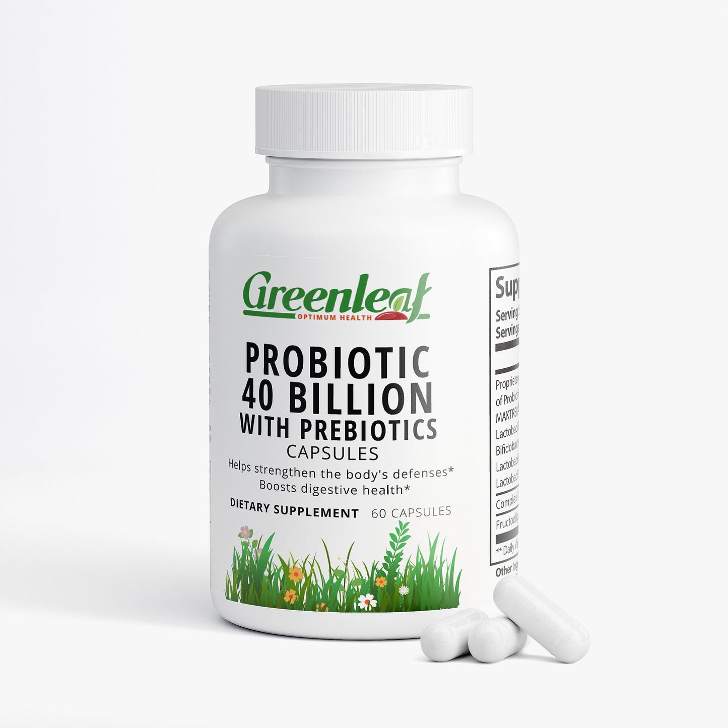 Probiotic 40 Billion with Prebiotics